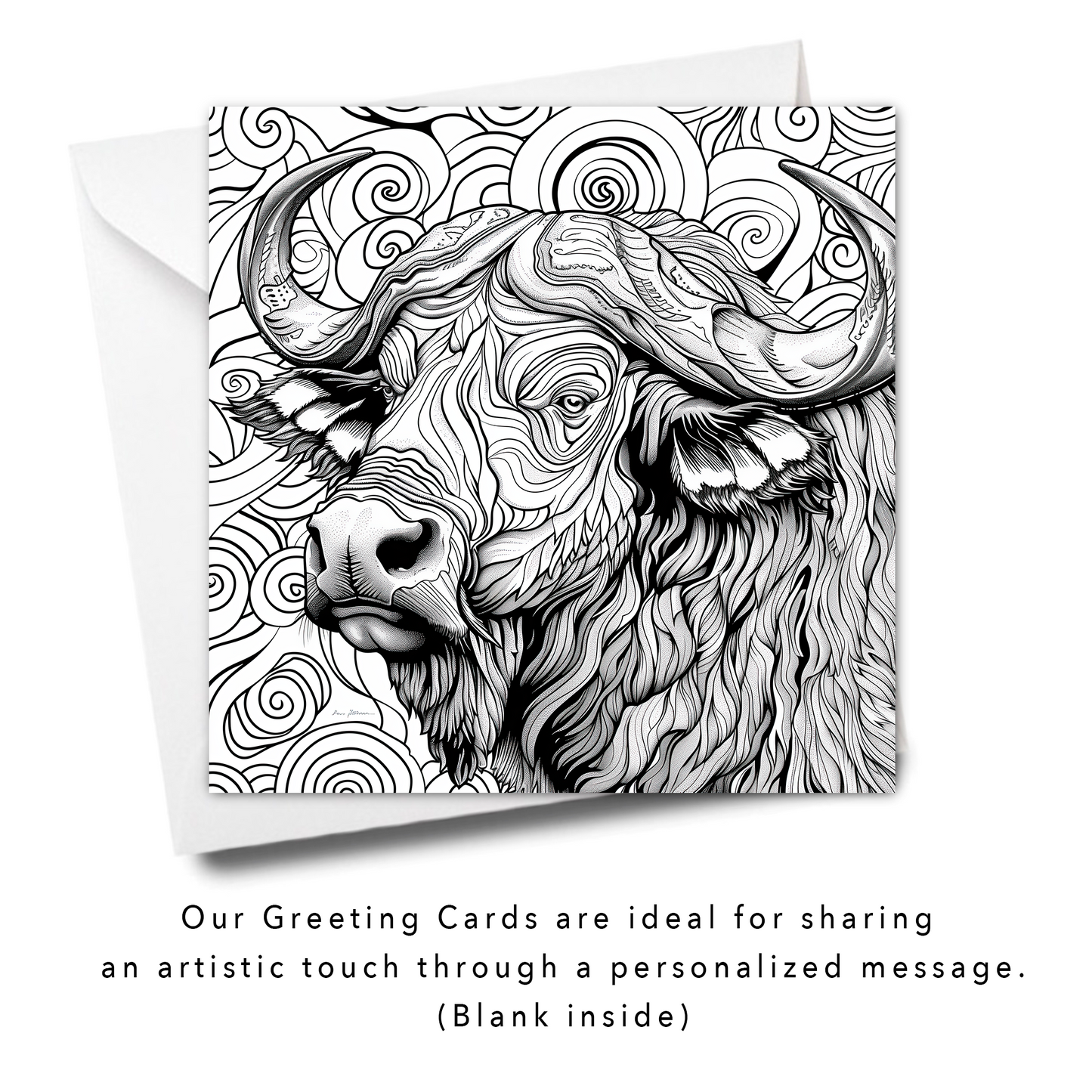 Wildlife Collection Greeting Cards - Wildlife Art | iColor