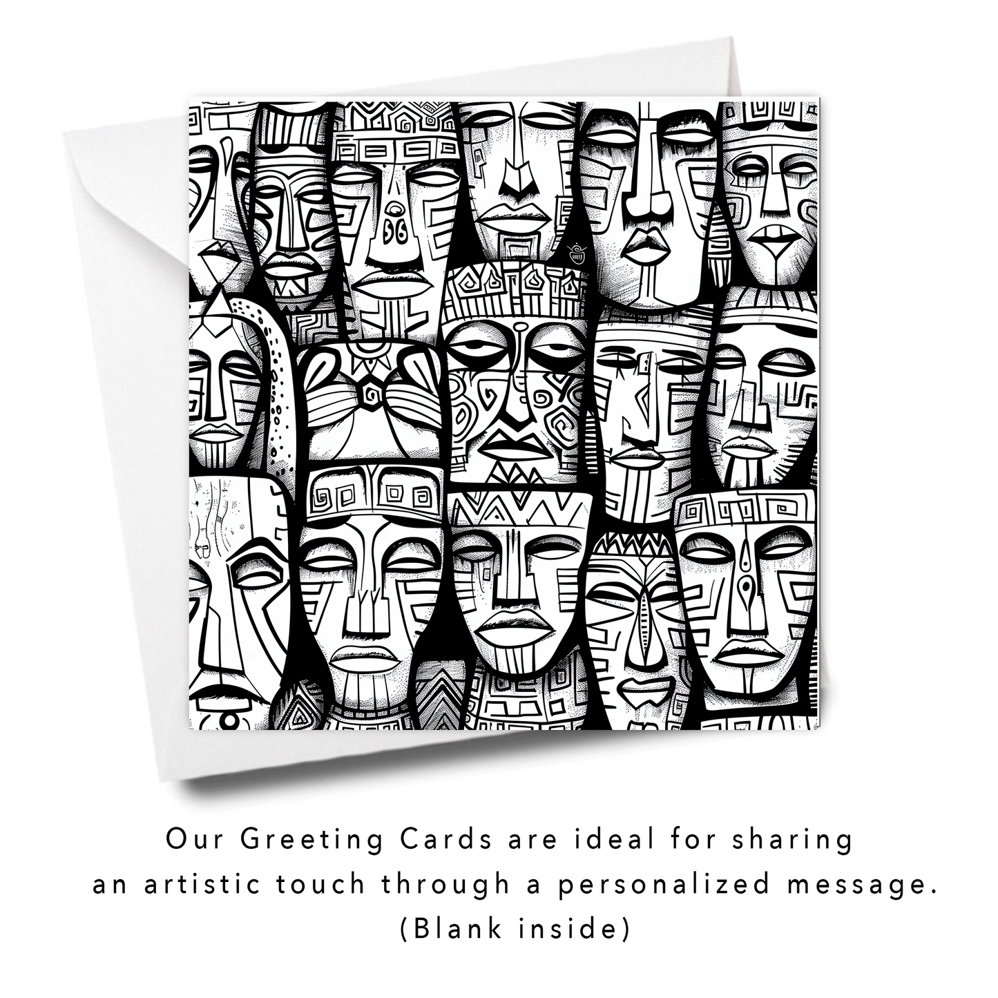 Faces of Folklore Kids Colouring Products - African Mask Kids Art | iColor