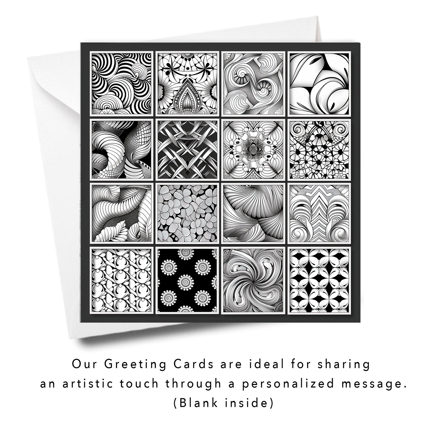 Geometric Harmony Mosaic Colouring Products - Intricate Zentangle Art | iColor