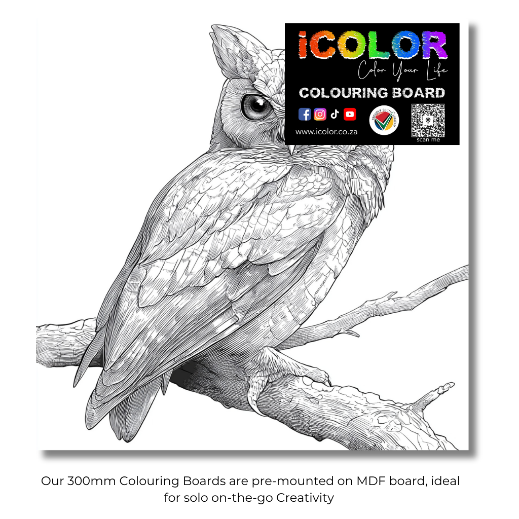 Birds Collection Colouring Boards - Bird Art | iColor