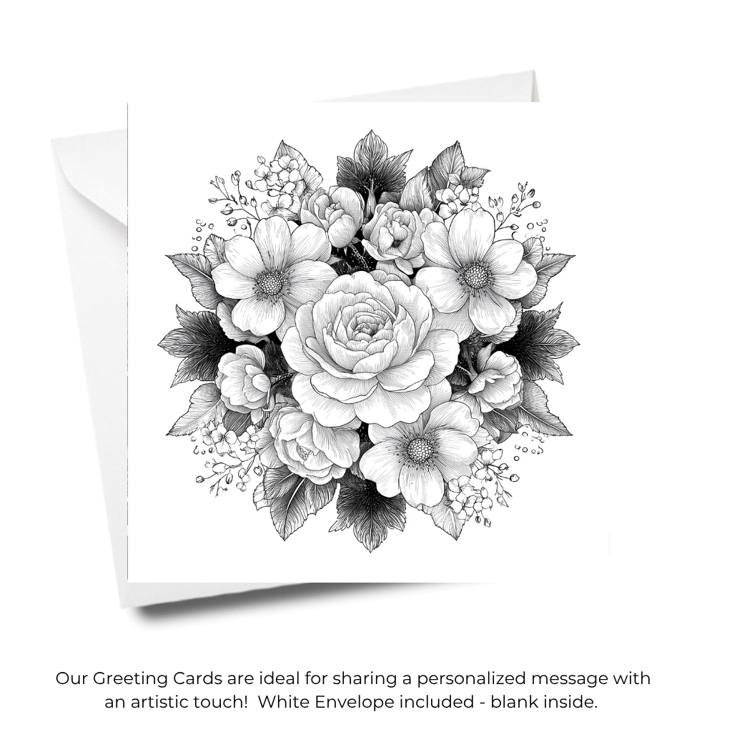 Love Collection Greeting Cards - Love Art | iColor