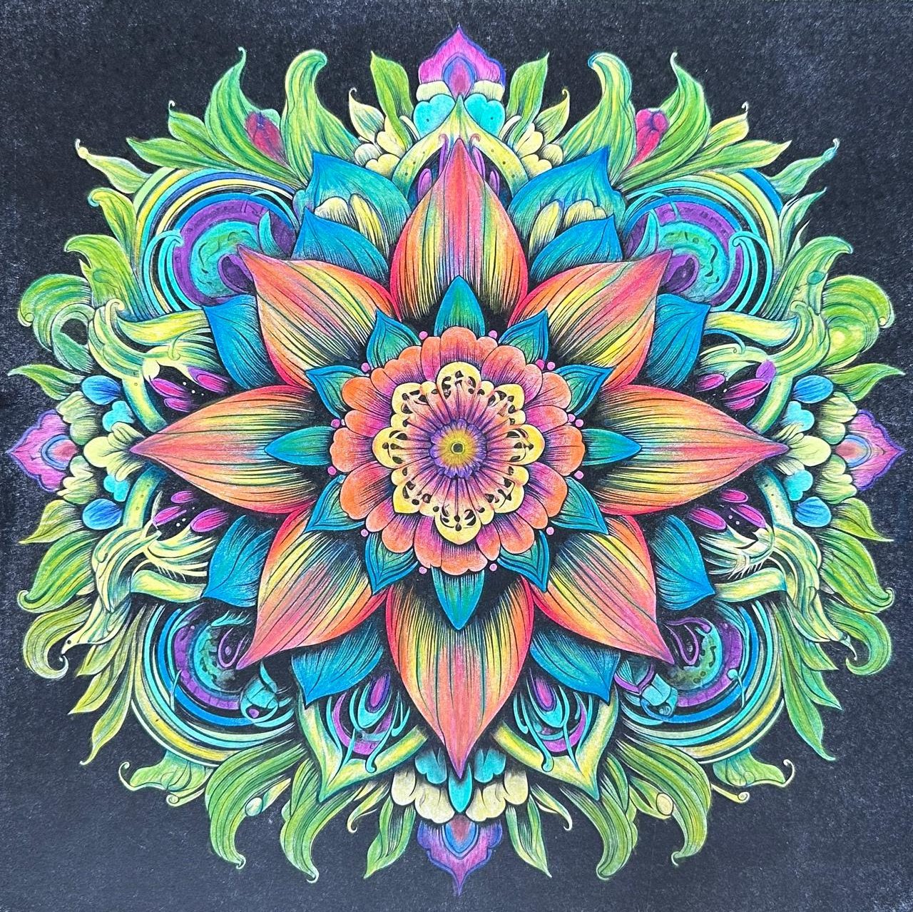Moody Mandala Colouring Products - Intricate Mandala Art | iColor