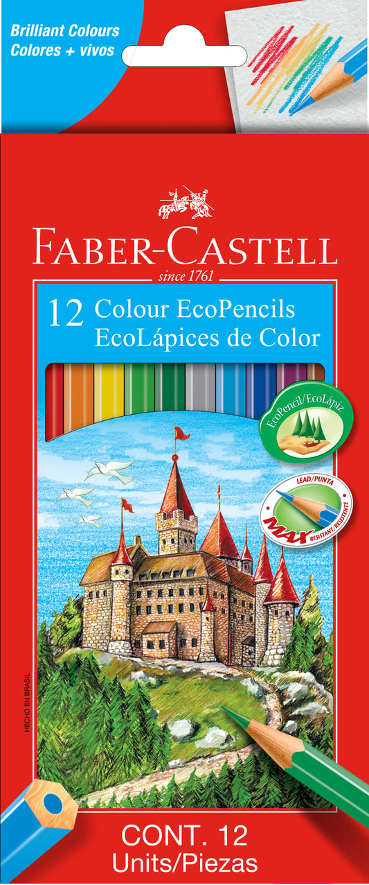 Faber-Castell 12 Colour EcoPencils