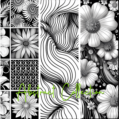 Abstract Collection Greeting Cards - Abstract Art | iColor