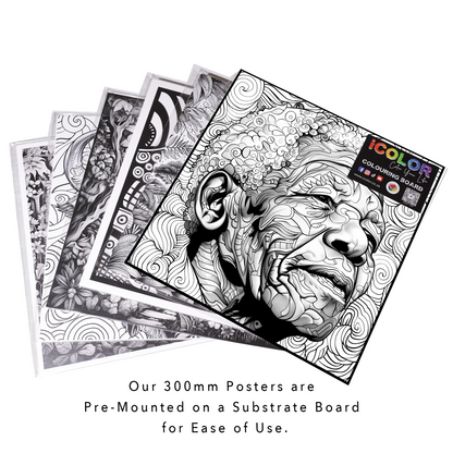Discover Mandela Colouring Products - Celebrate Nelson Mandela's Spirit | iColor