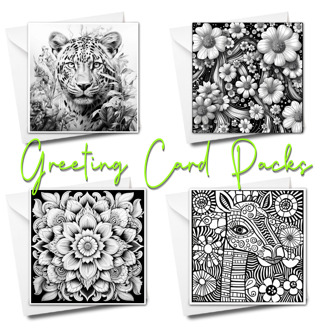 Greeting Cards Packs - Art | iColor
