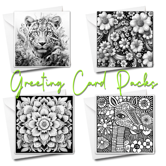 Greeting Cards Packs - Art | iColor