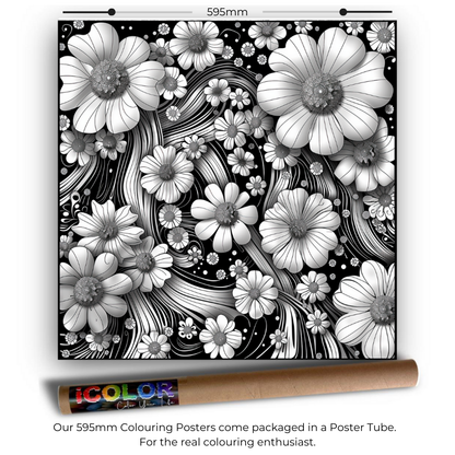 Abstract Collection Colouring Posters - Abstract Art | iColor