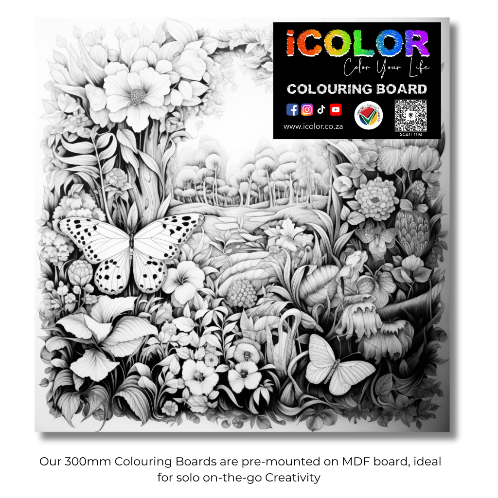 Scenery Collection Colouring Boards - Scenic Art | iColor