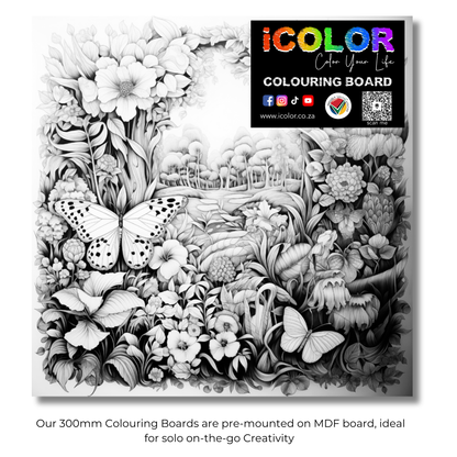 Scenery Collection Colouring Boards - Scenic Art | iColor