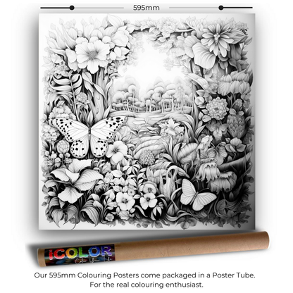 Scenery Collection Colouring Posters - Scenic Art | iColor
