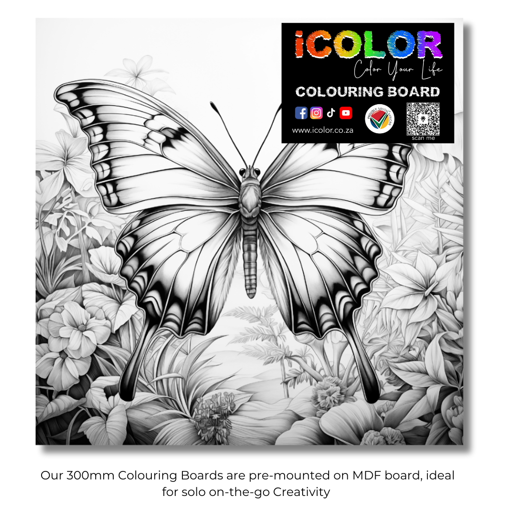 Wildlife Collection Colouring Boards - Animal Art | iColor