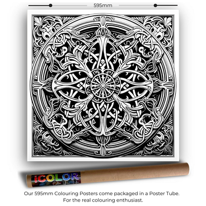 Mandala Collection Colouring Posters - Mandala Art | iColor
