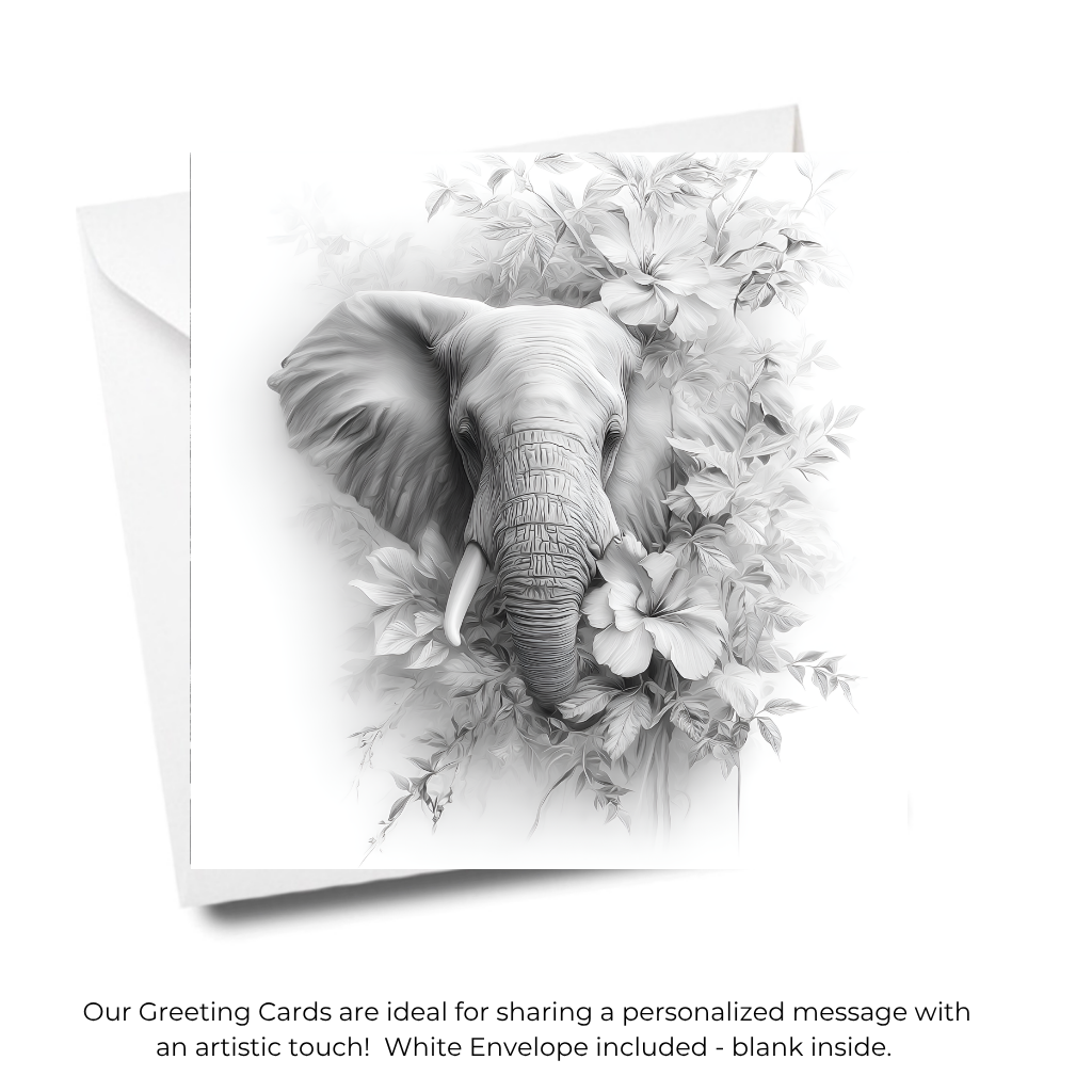 Wildlife Collection Greeting Cards - Wildlife Art | iColor