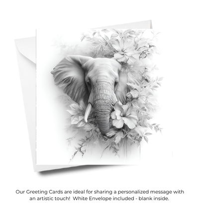 Wildlife Collection Greeting Cards - Wildlife Art | iColor