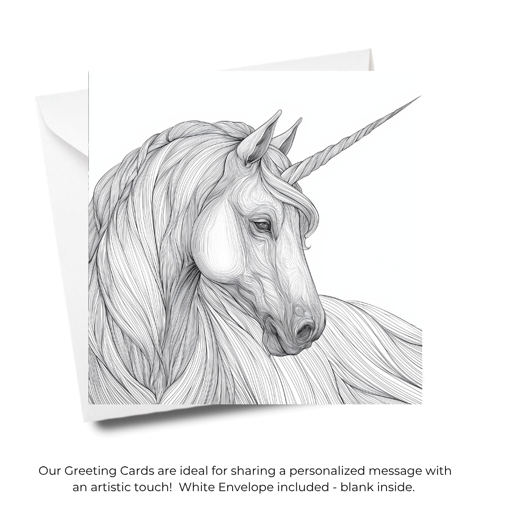 Fantasy Collection Greeting Cards - Fantasy Art | iColor