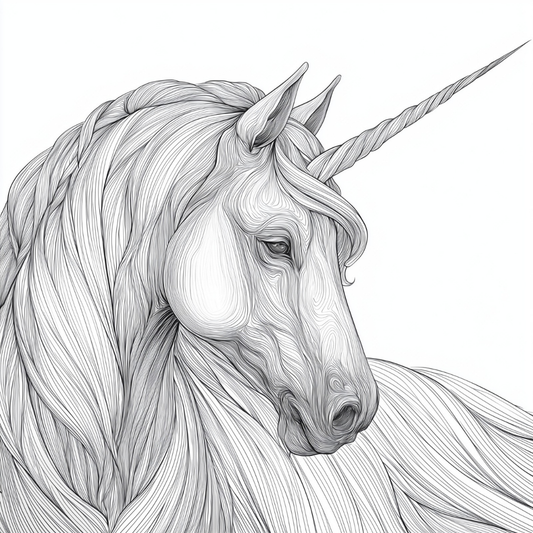 Fantastical Unicorn Colouring Products - Fantasy Art | iColor