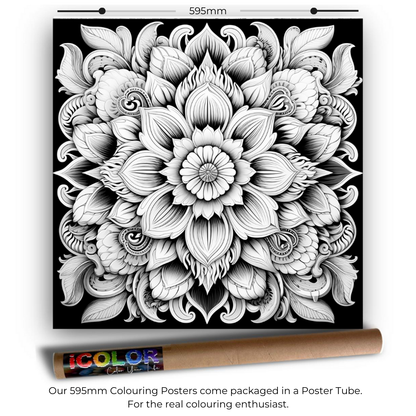Mandala Collection Colouring Posters - Mandala Art | iColor