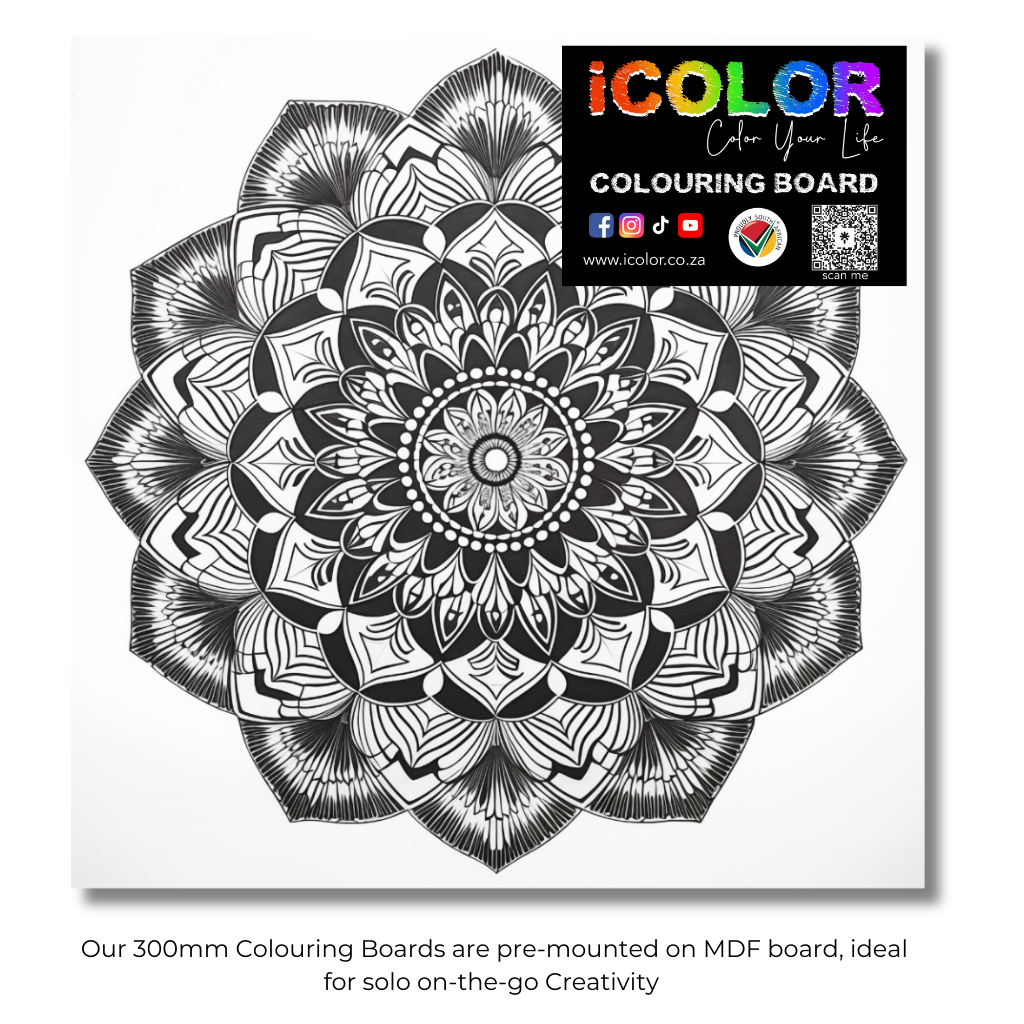Mandala Collection Colouring Boards - Mandala Art | iColor