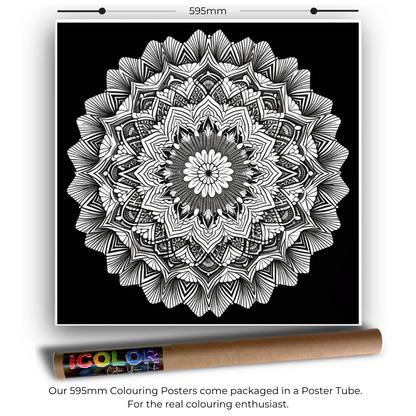 Mandala Collection Colouring Posters - Mandala Art | iColor