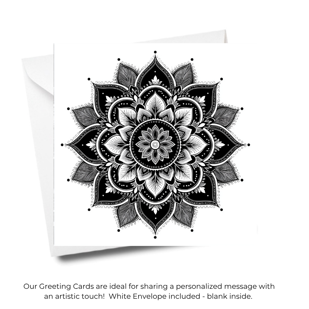 Mandala Collection Greeting Cards - Mandala Art | iColor