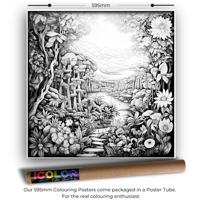 Scenery Collection Colouring Posters - Scenic Art | iColor