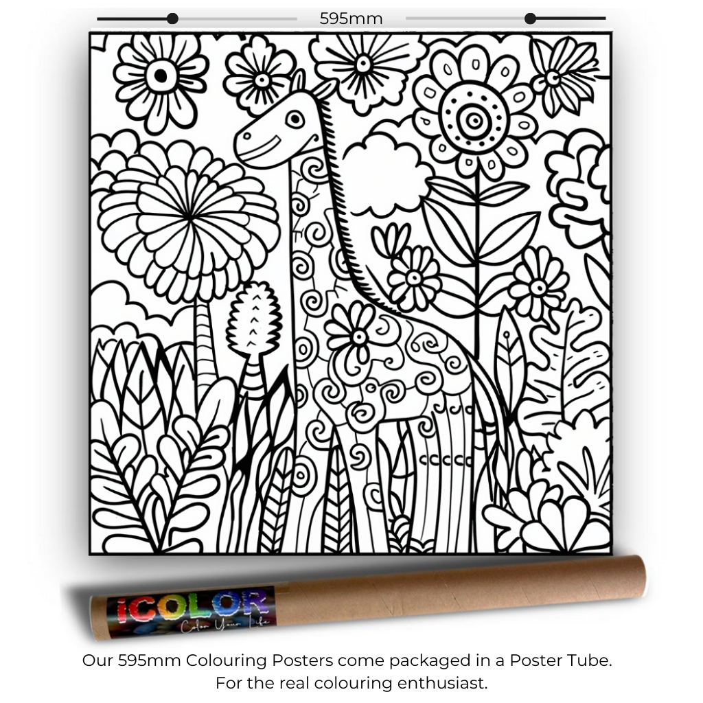 Kids Collection Colouring Posters - Kids Art | iColor