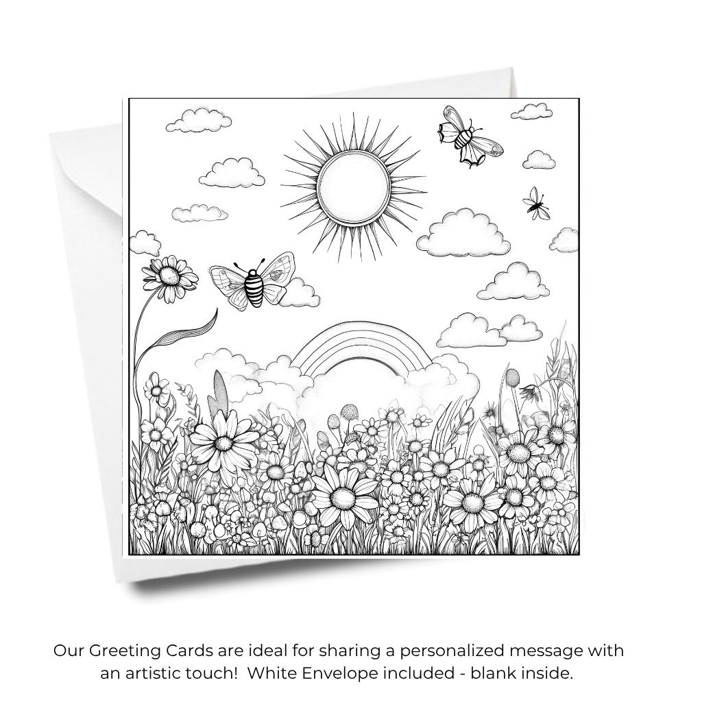 Kids Collection Greeting Cards - Kids Art | iColor
