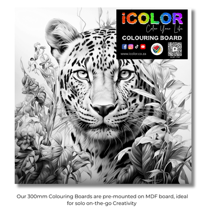 Wildlife Collection Colouring Boards - Animal Art | iColor