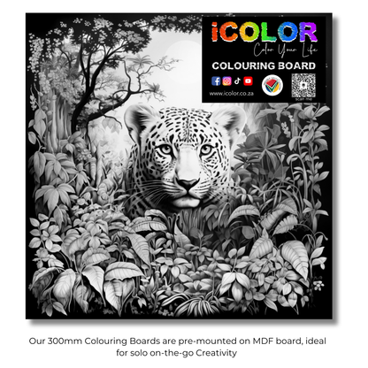 Wildlife Collection Colouring Boards - Animal Art | iColor