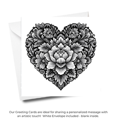 Love Collection Greeting Cards - Love Art | iColor