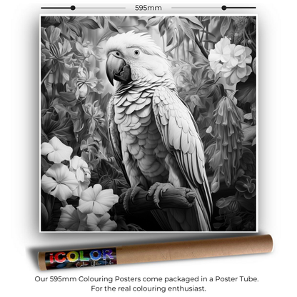 Bird Collection Colouring Posters - Bird Art | iColor