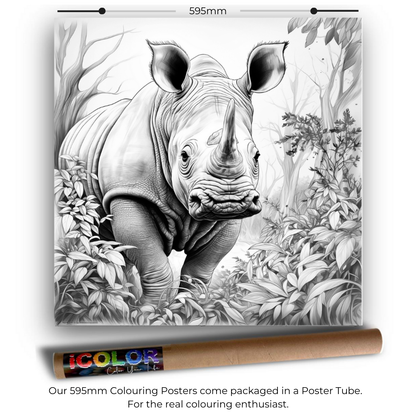 Wildlife Collection Colouring Posters - Animal Art | iColor