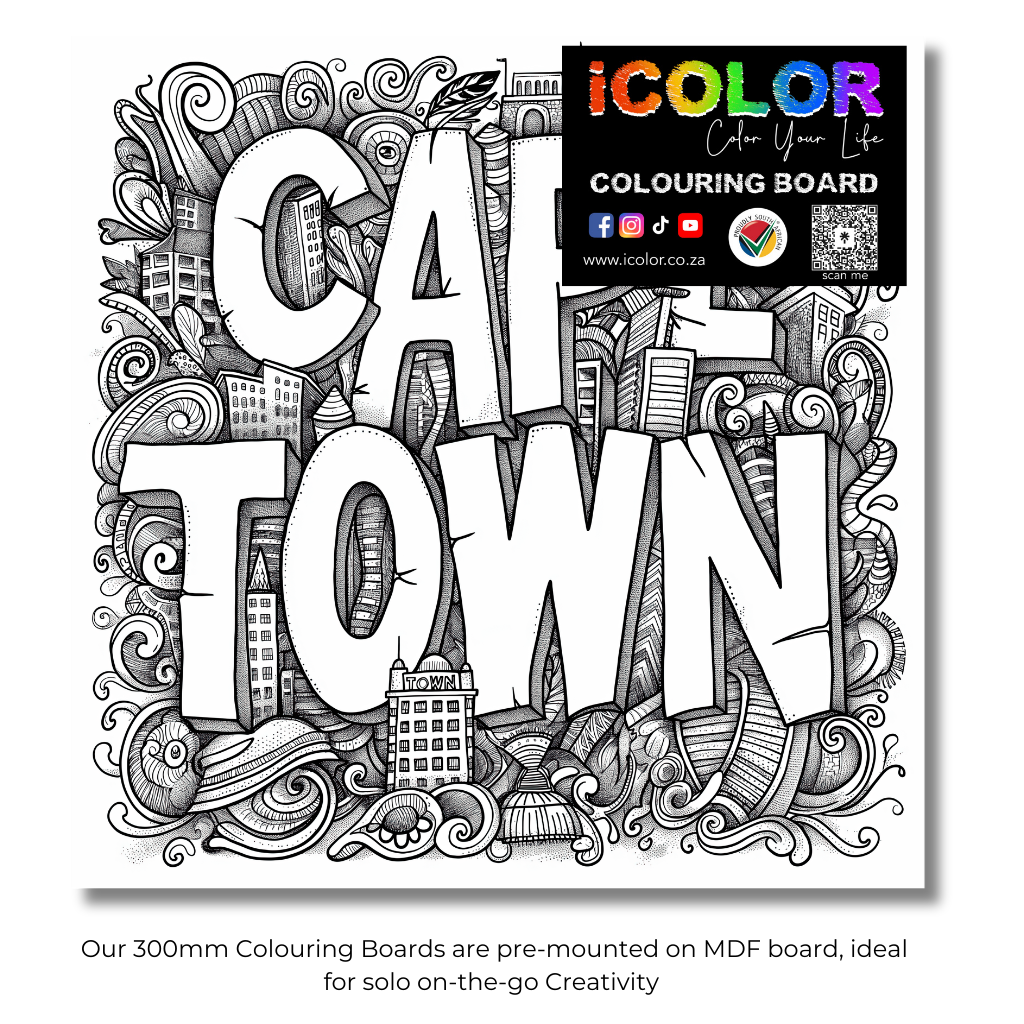 South African Collection Colouring Boards - South African Art | iColor