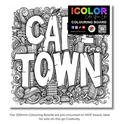 South African Collection Colouring Boards - South African Art | iColor