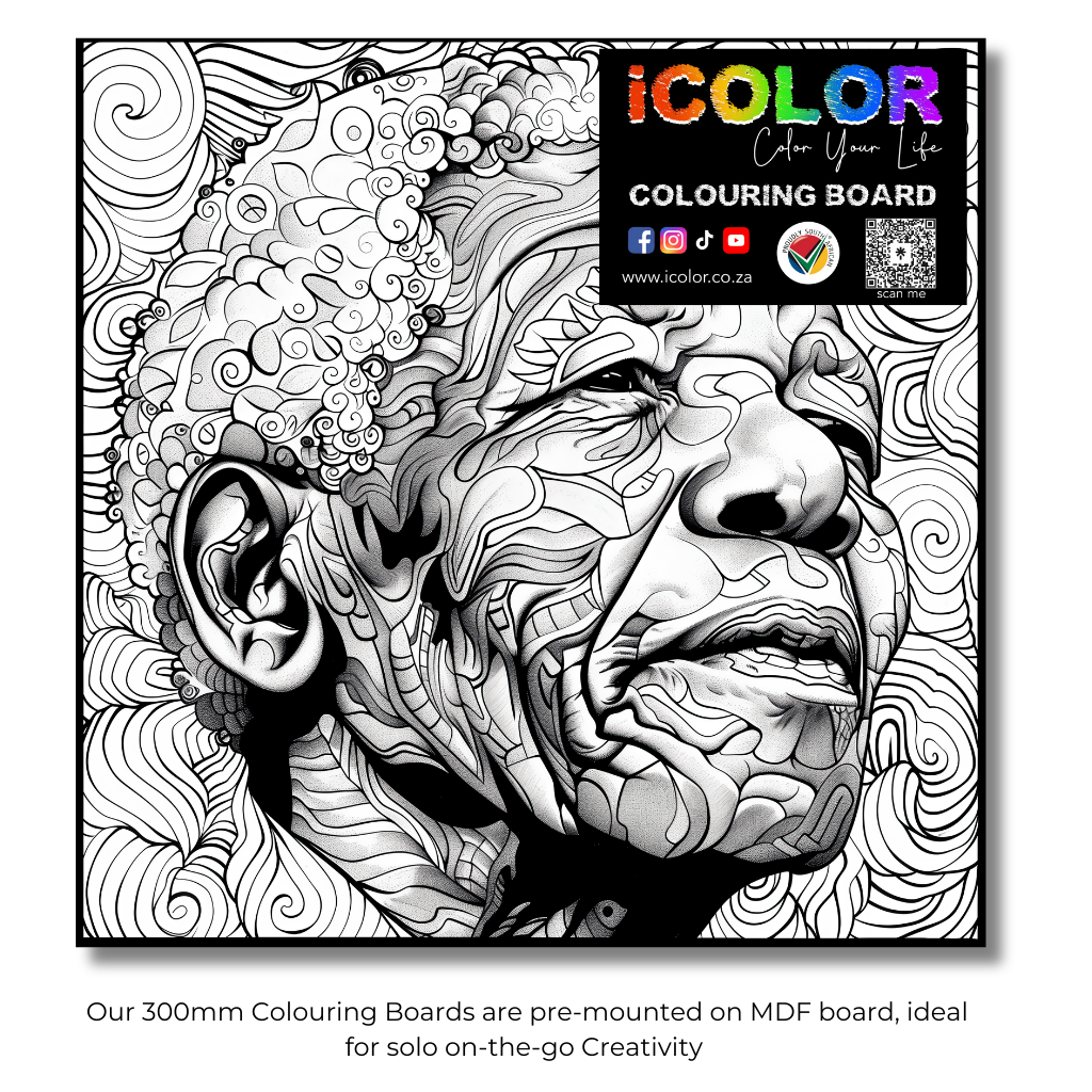 South African Collection Colouring Boards - South African Art | iColor