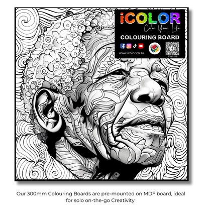 South African Collection Colouring Boards - South African Art | iColor
