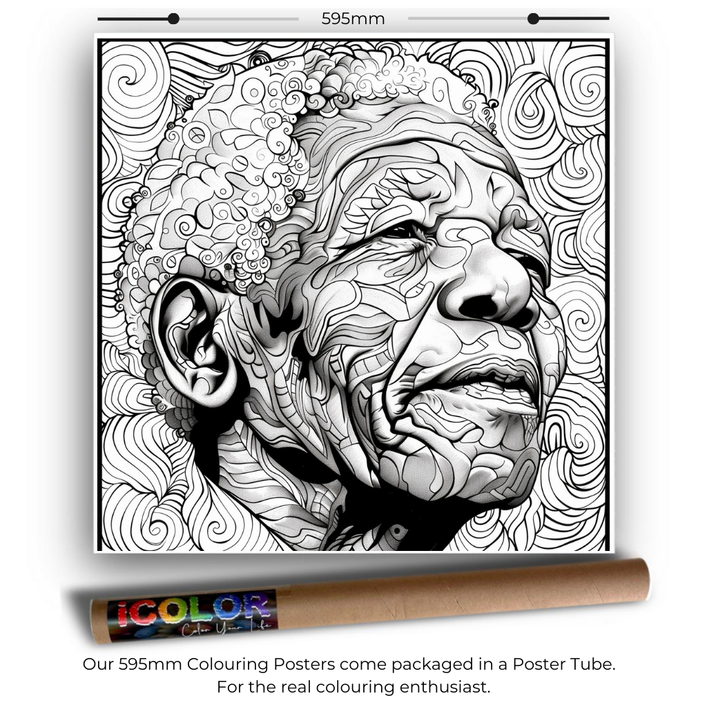 South Africa Collection Colouring Posters - South African Art | iColor
