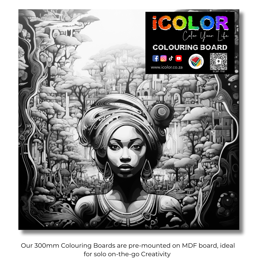 Scenery Collection Colouring Boards - Scenic Art | iColor