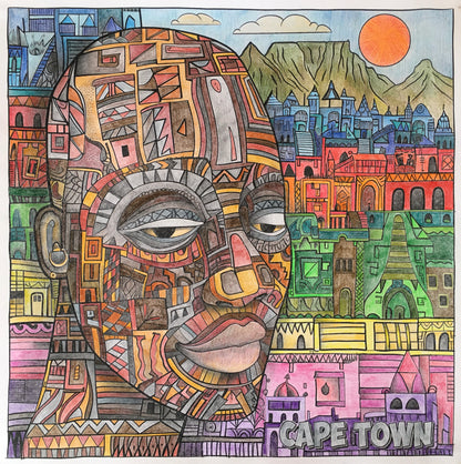 Cape Town Mosaic Colouring Products - Explore South Africa's Heritage | iColor