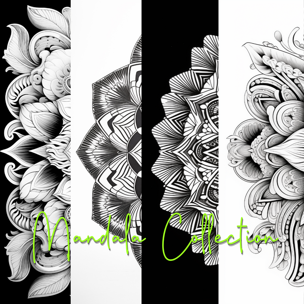 Mandala Collection Colouring Posters - Mandala Art | iColor