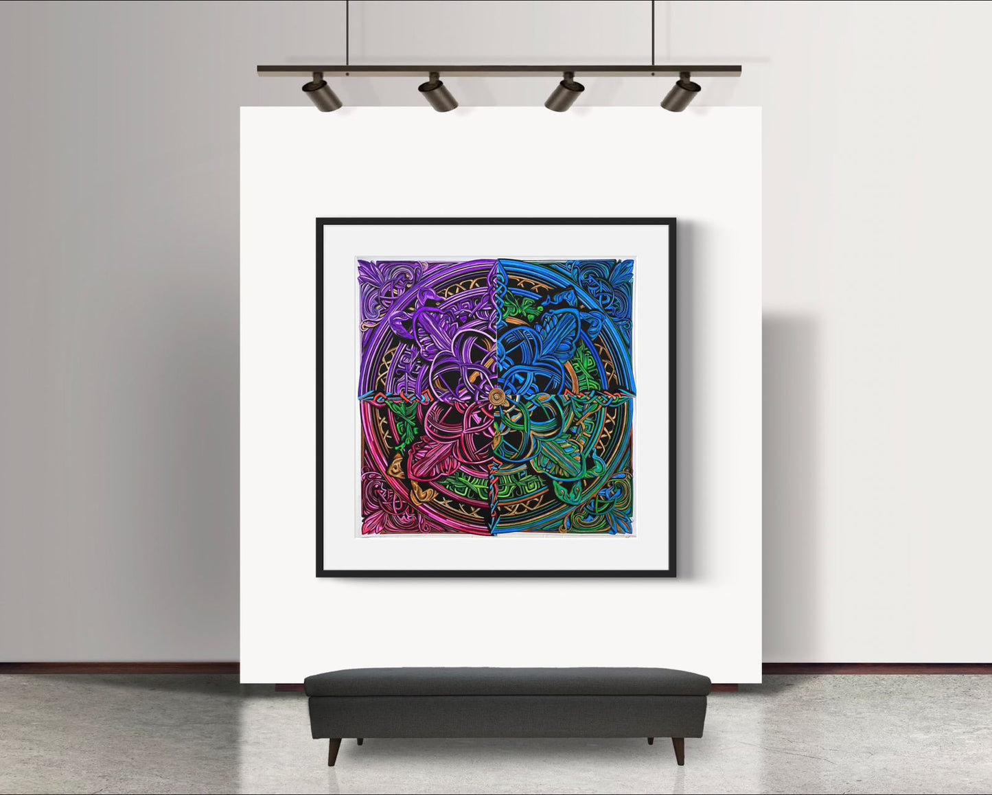 Silver Spear Celtic Mandala Colouring Products - Intricate Mandala Art | iColor