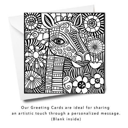 Zany Zebra Kids Colouring Products - Abstract Kids Art | iColor